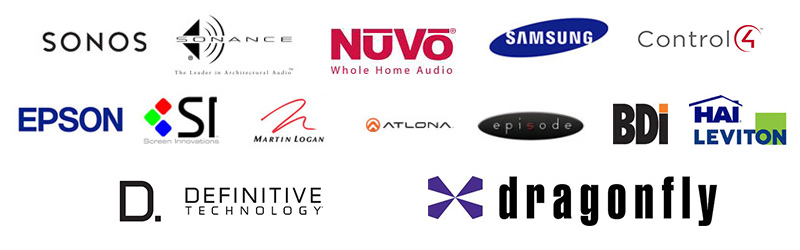 Some of Our Austin Audio Video Brands